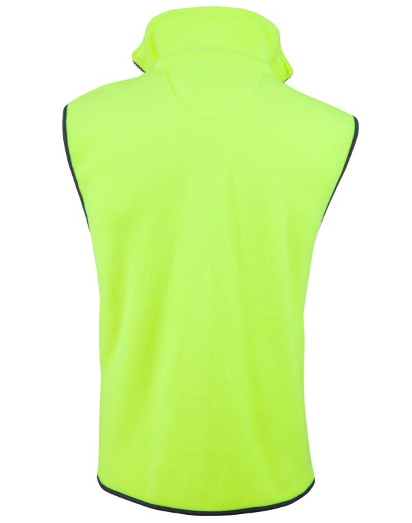 Hi-Vis two tone polar fleecy vest - Image 2