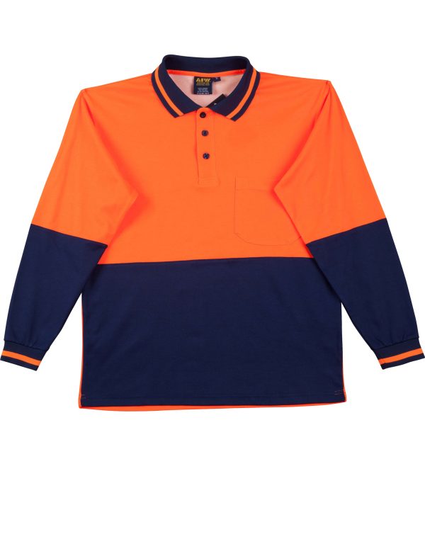 Hi-Vis truedry safety polo L/S - Image 3