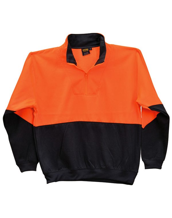 Hi-Vis L/S windcheater collar - Image 3