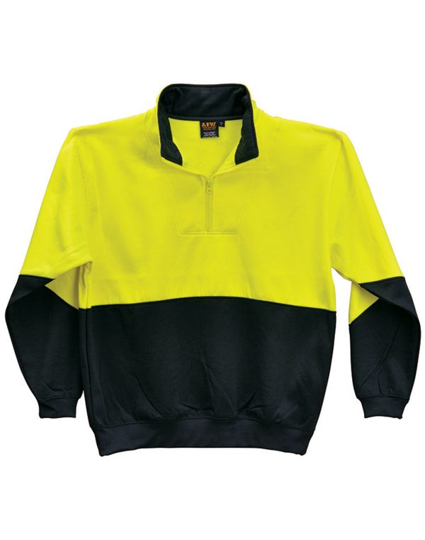 Hi-Vis L/S windcheater collar - Image 4