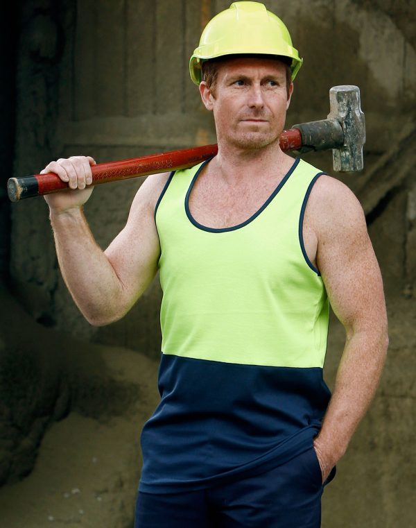 Hi-Vis TrueDry Mesh Knit Safety Singlet