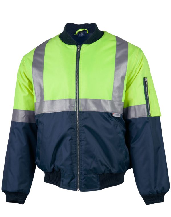 Hi-Vis Two Tone Flying Jacket With 3M Tapes - Image 5