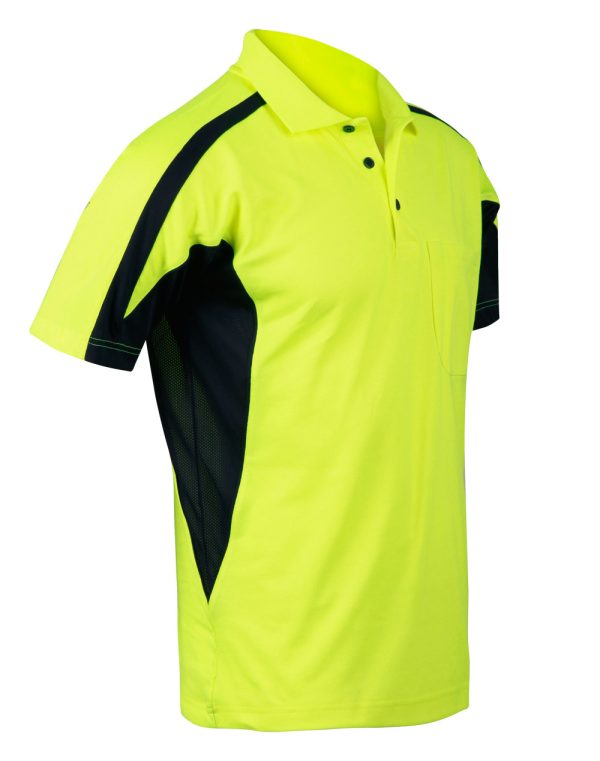 mens truedry S/S safety polo - Image 2