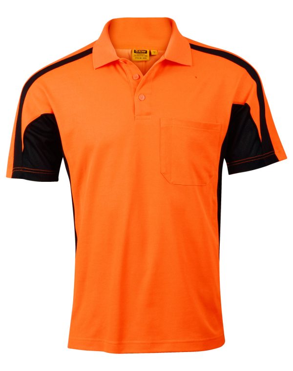 mens truedry S/S safety polo - Image 3
