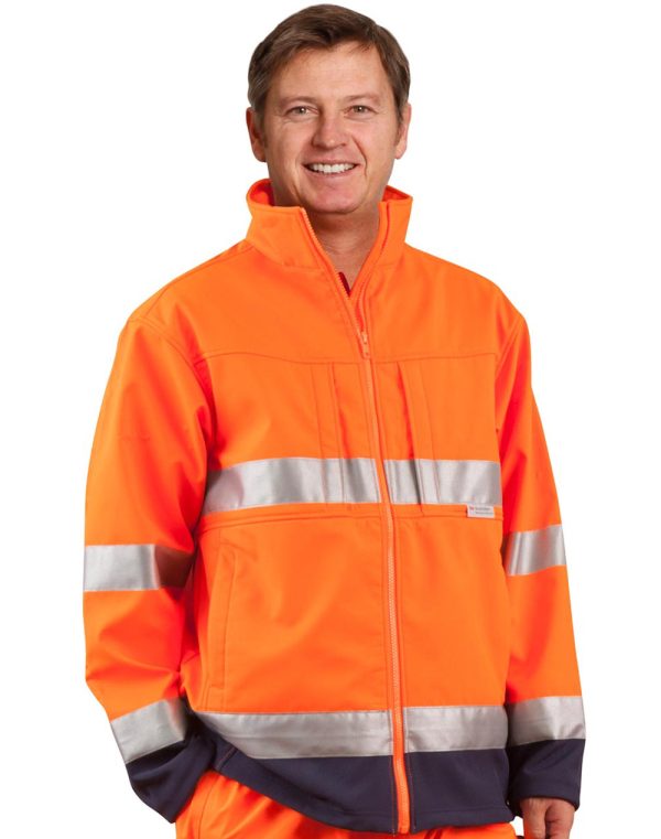 Hi-Vis 2-tone safety jacket 3M tape