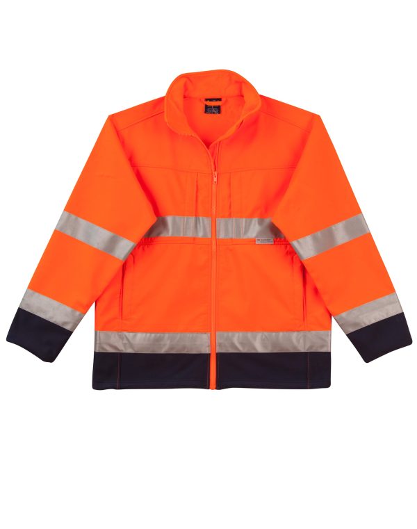 Hi-Vis 2-tone safety jacket 3M tape - Image 3