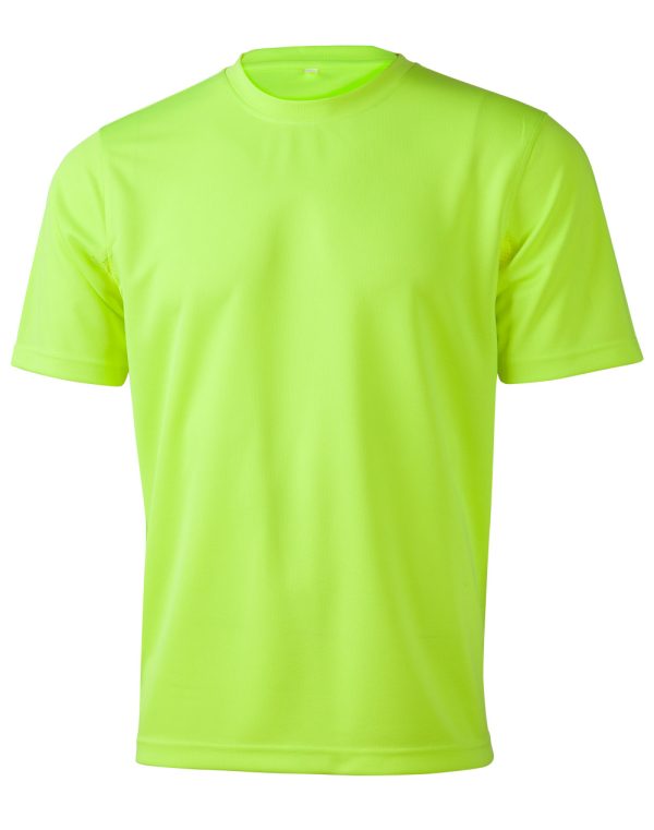 Cooldry Hi-Vis Mini Waffle Safety Tee - Image 4