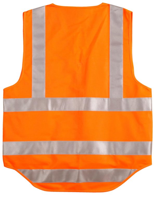 Hi-Vis Safety Vest with ID Pocket & R/F Tapes - Image 2