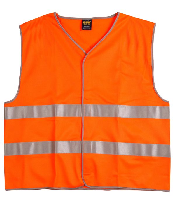 Hi-Vis Safety Vest With Reflective Tapes - Image 3