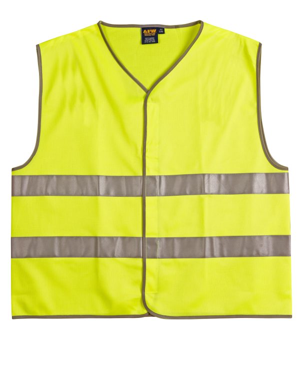 Hi-Vis Safety Vest With Reflective Tapes - Image 4