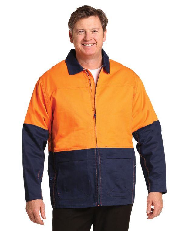 Hi-Vis Two Tone Work Jacket - Image 2