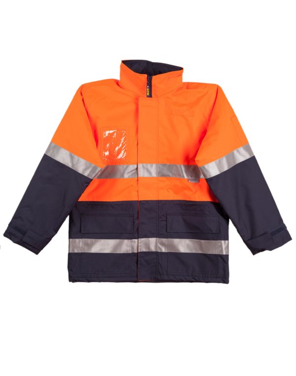 Hi-Vis Long Line Safety Jacket With 3M Tapes - Image 3