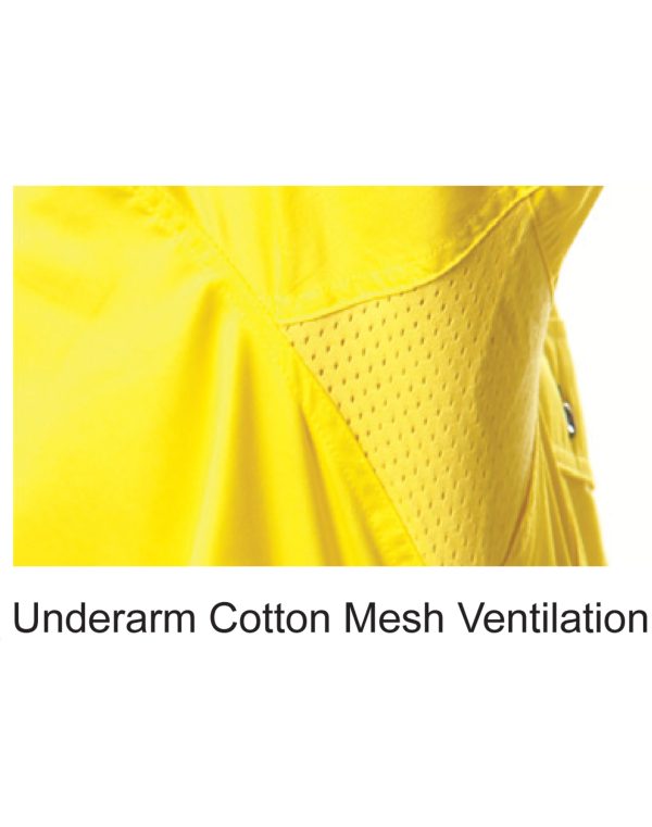 Ladies' Hi-Vis S/S Safety Shirt - Image 2