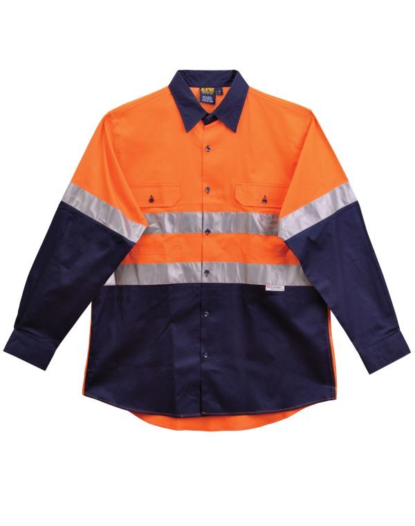 Hi-Vs cotton drill shirt  3M tape - Image 3