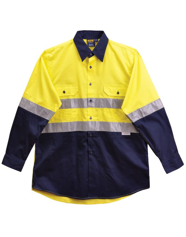 Hi-Vs cotton drill shirt  3M tape - Image 4