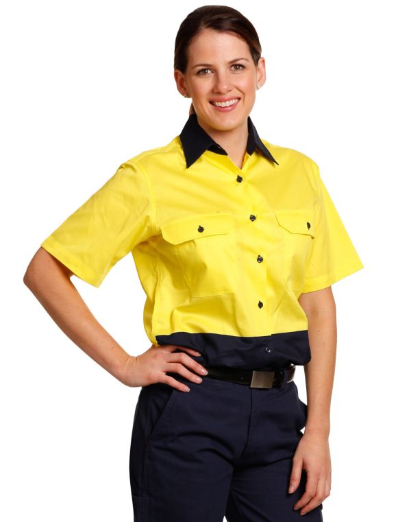 Ladies' Hi-Vis S/S Safety Shirt