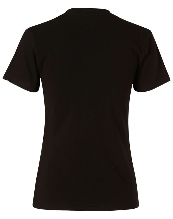 Ladies' V-Neck S/S Tee - Image 2