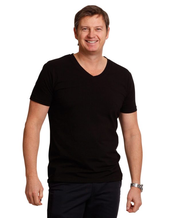 Men's V-Neck Short Sleeves Tee
