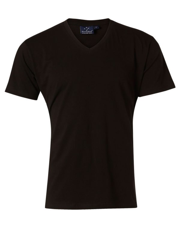 Men's V-Neck Short Sleeves Tee - Image 3