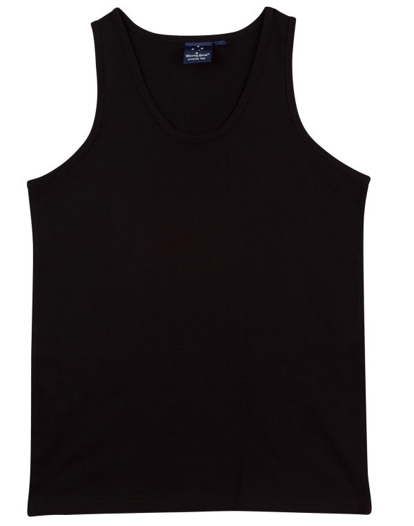 Men's cotton singlet - Image 3