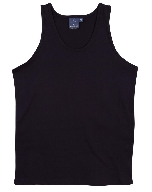 Men's cotton singlet - Image 4