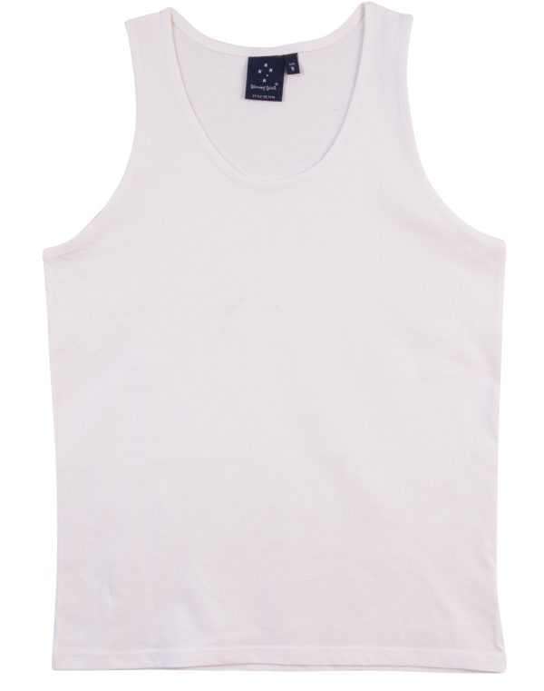 Men's cotton singlet - Image 5