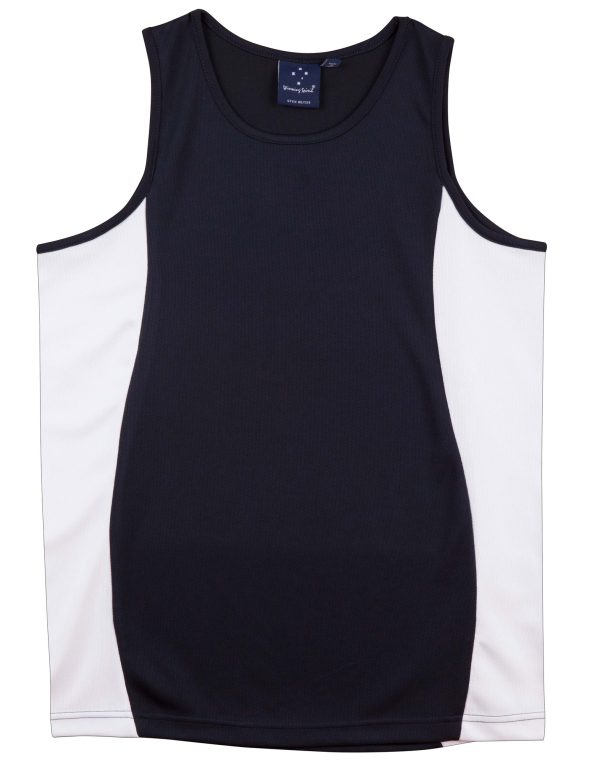 Men's cooldry contrast mesh singlet - Image 10