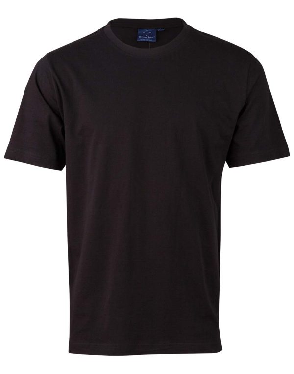 Men's Cotton Semi Fitted Tee - Image 3