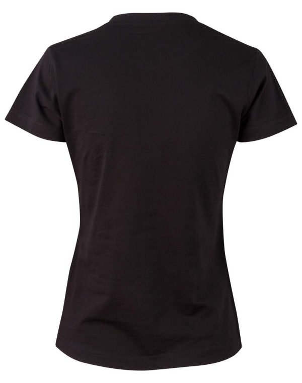 Ladies' Cotton Semi Fitted Tee - Image 2