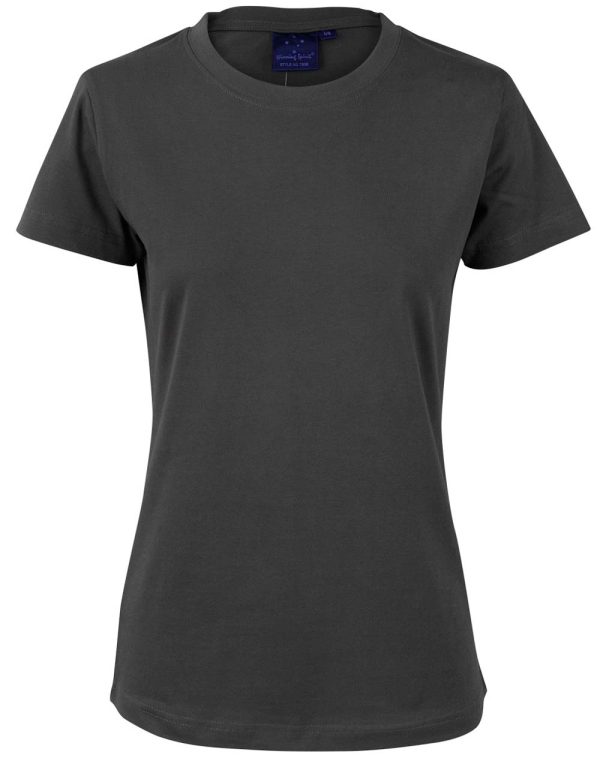 Ladies' Cotton Semi Fitted Tee - Image 4