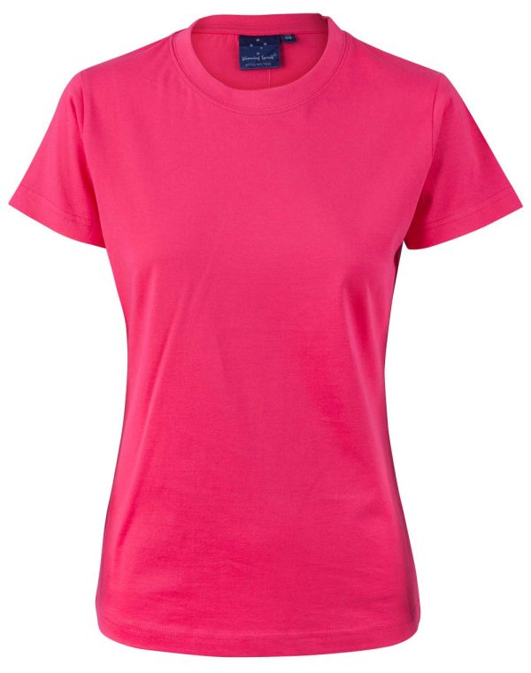 Ladies' Cotton Semi Fitted Tee - Image 8