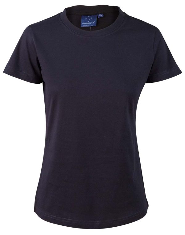 Ladies' Cotton Semi Fitted Tee - Image 14