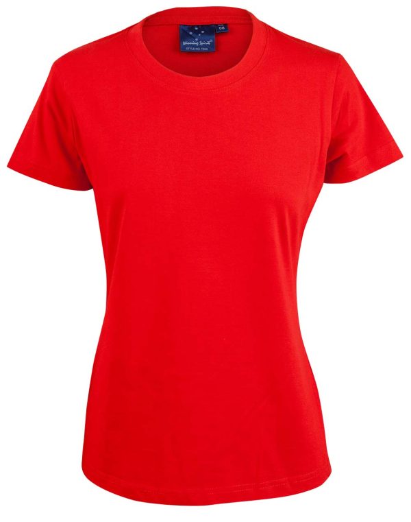 Ladies' Cotton Semi Fitted Tee - Image 15