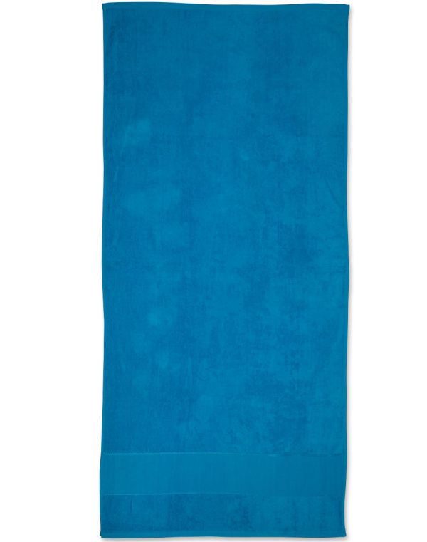 terry velour beach towel 75x150 cm - Image 3