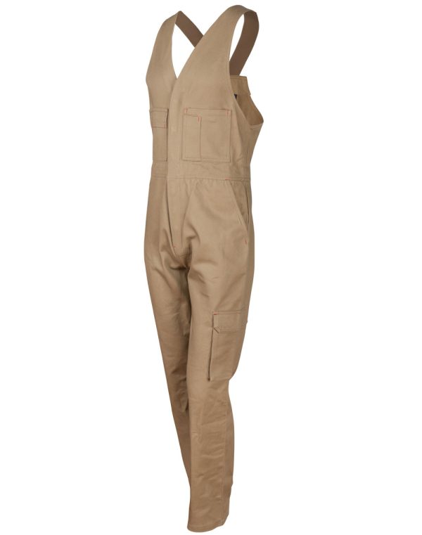 Men's Cotton Drill Action Back Overall-Stout - Image 3