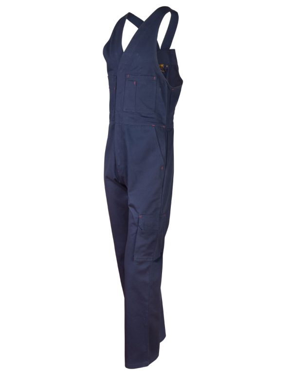 Men's Cotton Drill Action Back Overall-Stout - Image 4