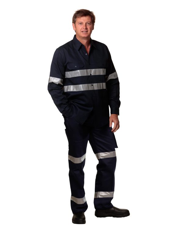 Drill pant pockets on leg with 3M Tapes - Image 2