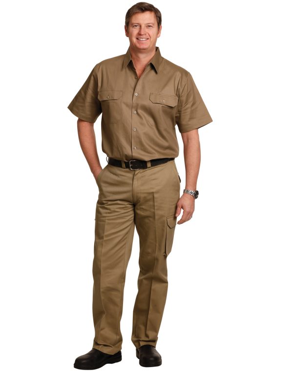 drill pant pocket on leg / long fit - Image 2