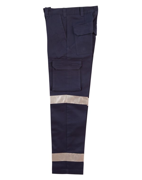 Ladies' Heavy Cotton Pre-Shrunk Drill Pant with 3M Tape - Image 3