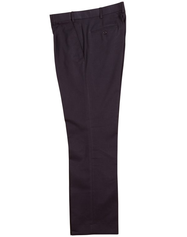 Men's Poly/Viscose Pants with Flexi Waistband - Image 4