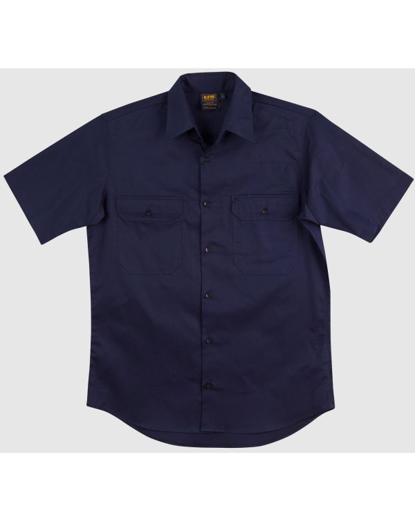 cool-breeze S/S cotton work shirt - Image 4