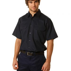 drill shirt pocket pen holder S/S